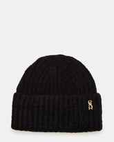 LOGO BEANIE BLACK